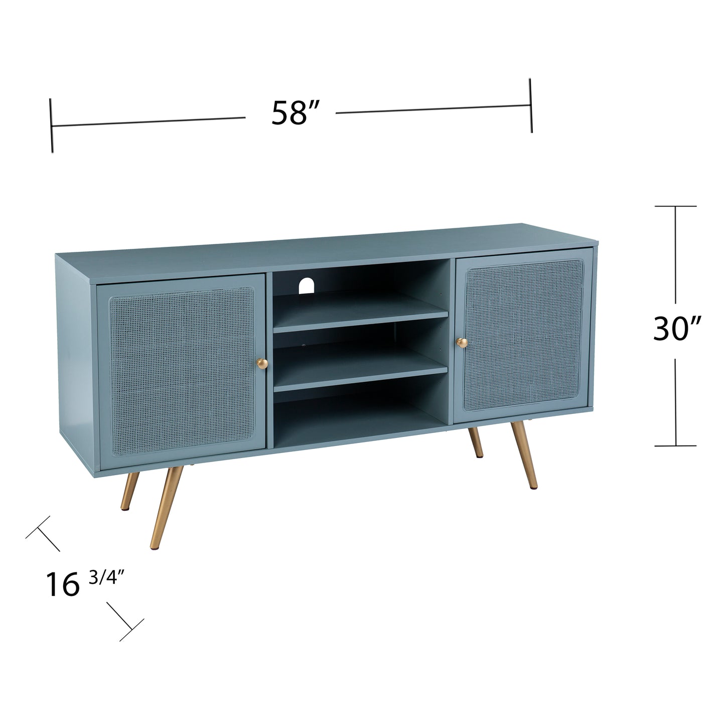 Alsterson Media Stand w/ Storage