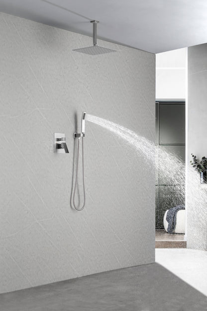 12" Rain Shower Head Systems Wall Mounted Shower