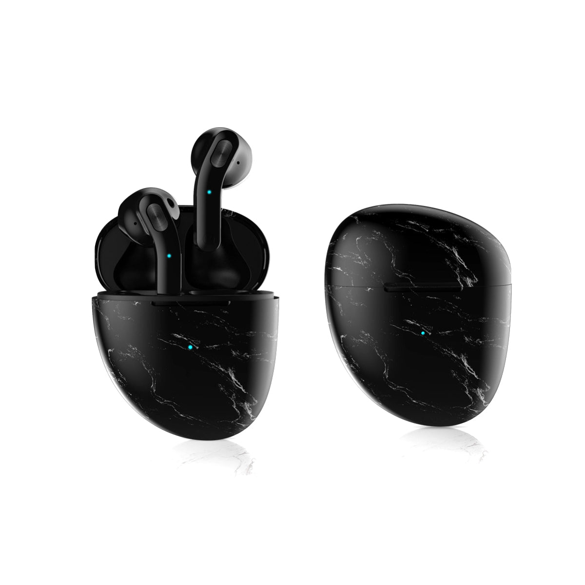 Marble Pebble Twin Bluetooth Headphones by VistaShops