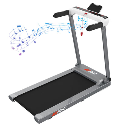 FYC Folding Treadmill for Home Electric Treadmill Running Exercise Machine Portable Compact Treadmill Foldable for Home Gym Fitness Workout Jogging Walking, No Installation Required