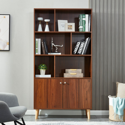 Bookcase, Bookshelf,Walnut