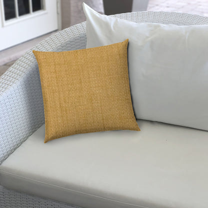 REMI Golden Straw Golden Straw Indoor/Outdoor Pillow - Sewn Closure