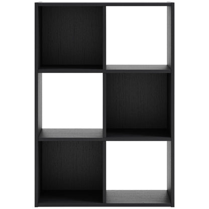 Ashley Langdrew Black Contemporary Six Cube Organizer EA4957-3X2