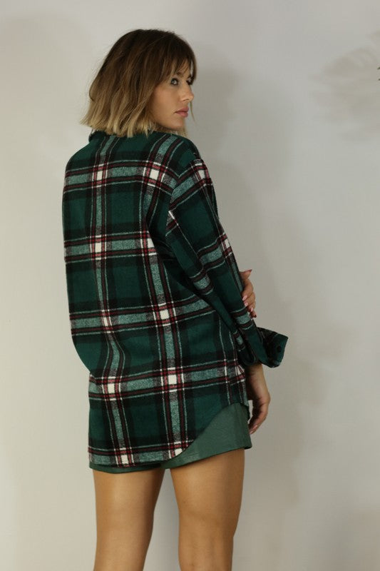 THICK PLAID JACKET