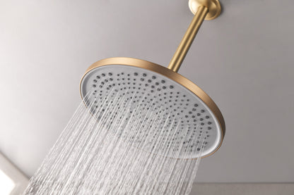 Shower Head - High Pressure Rain - Luxury Modern Look - No Hassle Tool-less 1-Min