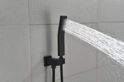 10 inch Shower Head Bathroom Luxury Rain Mixer Shower Complete Combo Set Wall Mounted