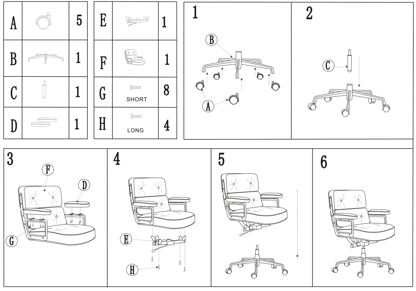 LOBBY OFFICE CHAIR home and office