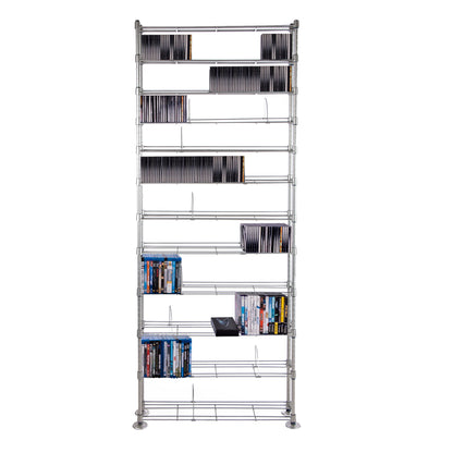 Shelving/Organizer- Max Steel 12 Multimedia Silver