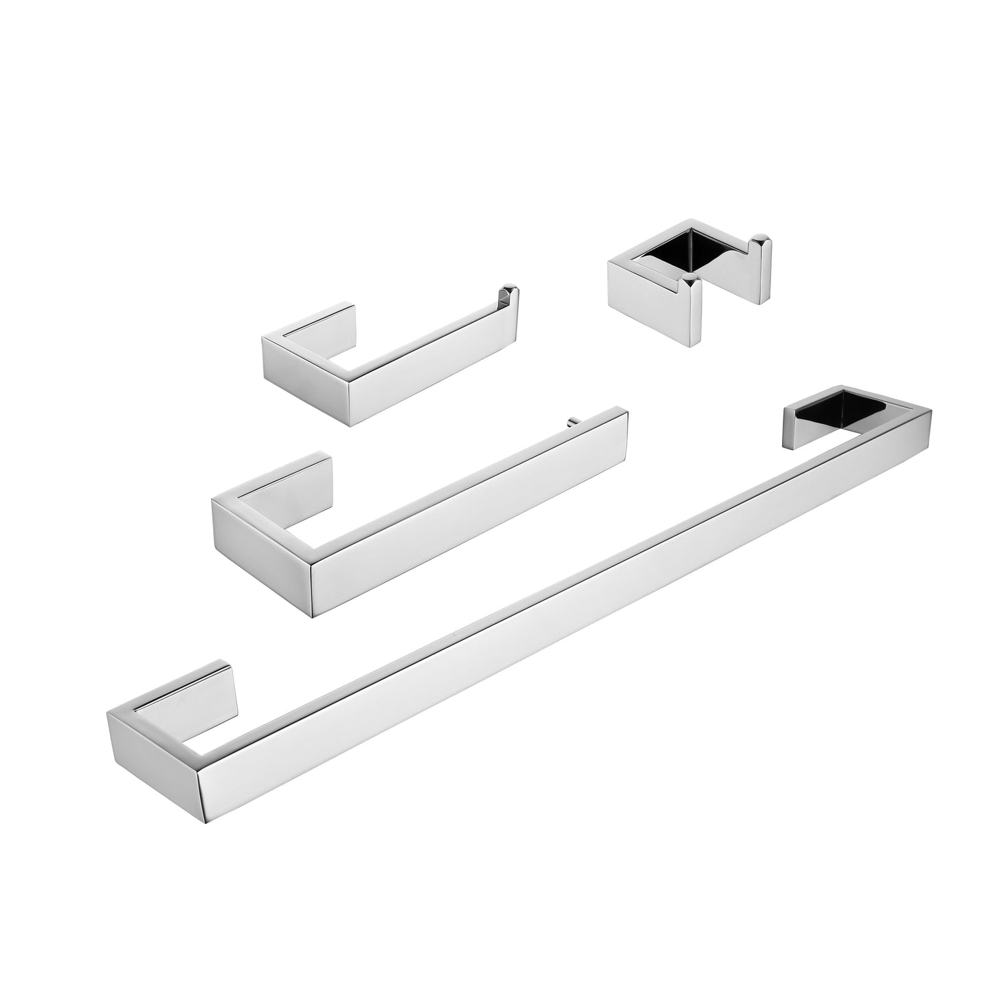 4- Piece Bathroom Hardware Set