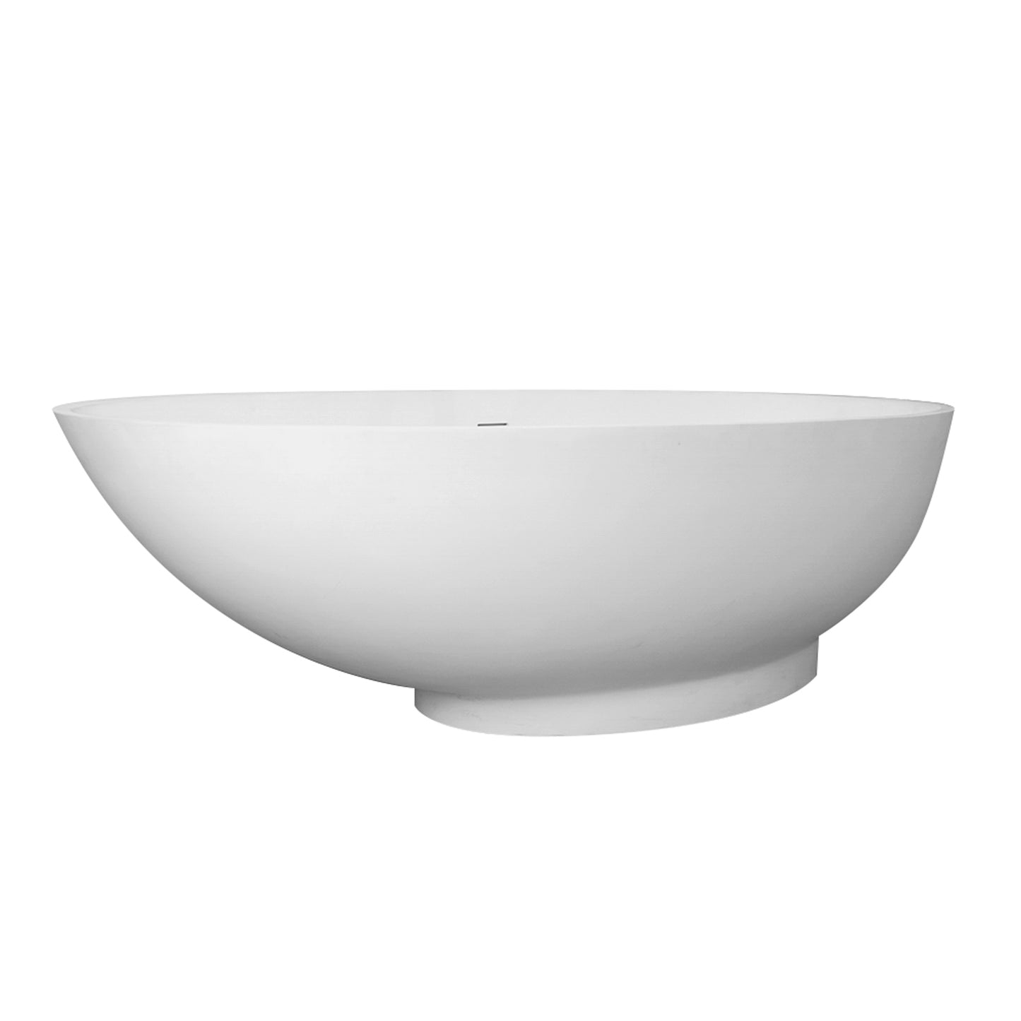 70 inch freestanding solid surface soaking bathtub for bathroom