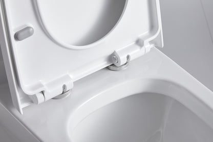 Ceramic One Piece Toilet 28 Inch Length With Soft Close Seat(G-lemon SKU:BTC153MOWH)