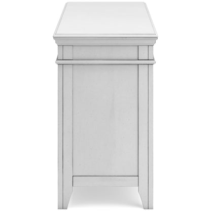 Ashley Kanwyn Whitewash Traditional Credenza H777-46