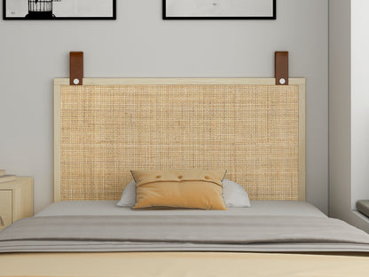 Decorative panel,Head board,Natural Rattan, for Bedroom, Living Room,Hallway