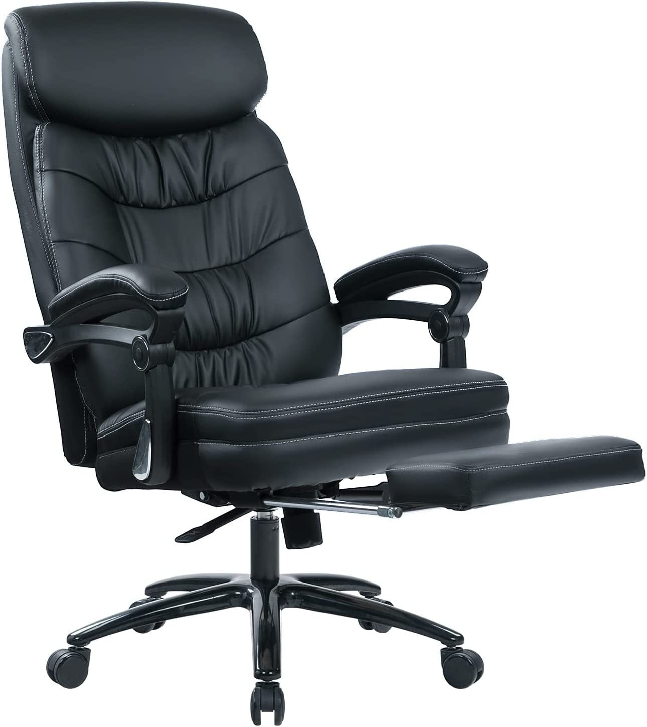 Vanbow.Office Chair,Adjustable rotary office executive chair/PU leather+PVC/heavy weight