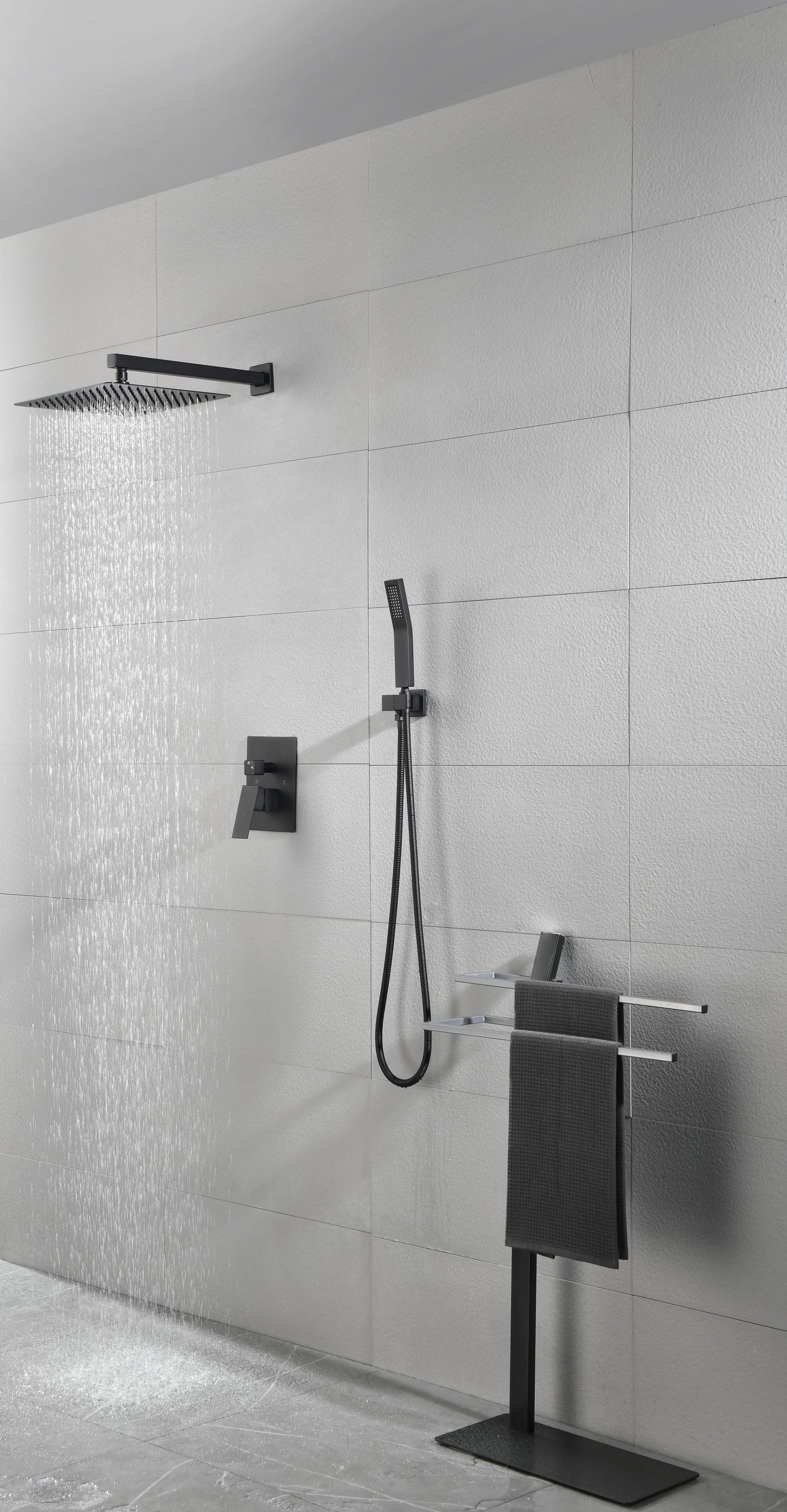 12" Rain Shower Head Systems Wall Mounted Shower