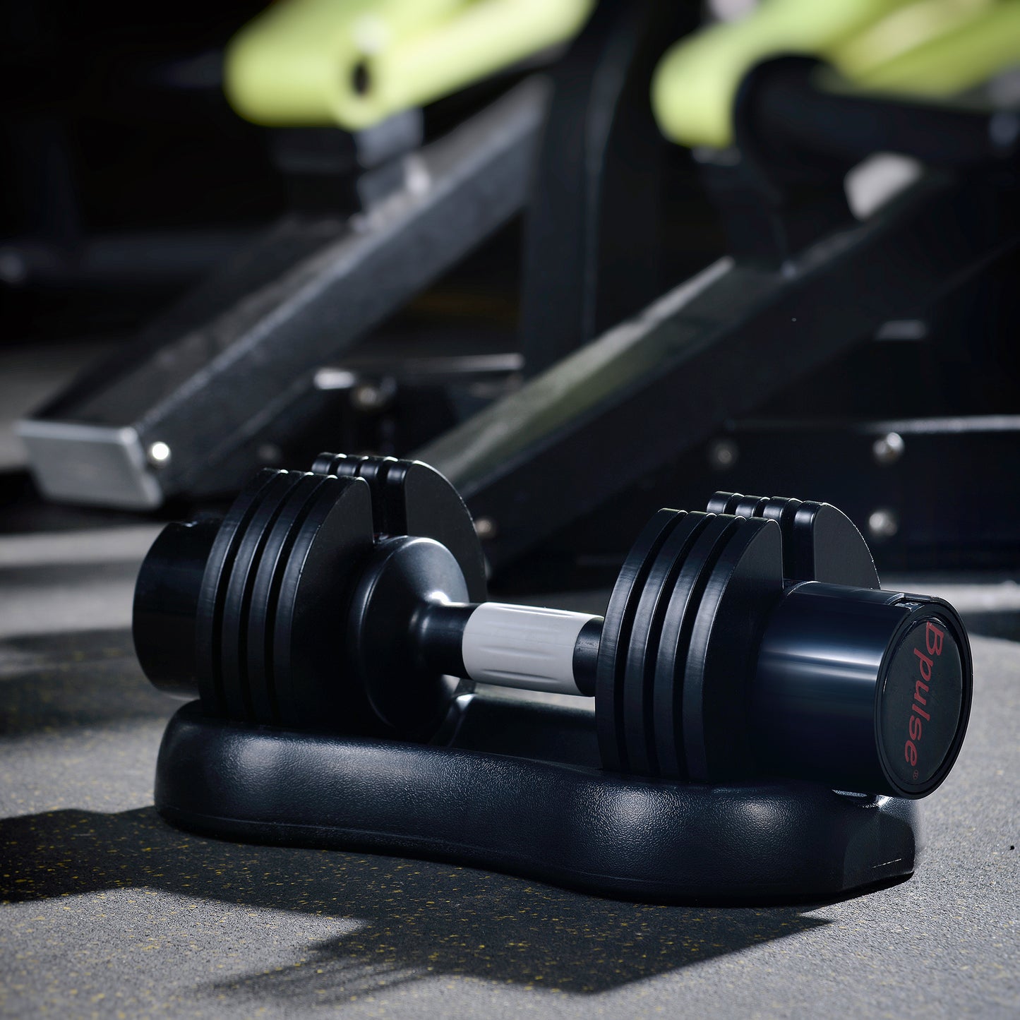 12.5KGS ADJUSTABLE DUMBBELL STEEL+PLASTIC(Adjustable range:2.5KGS,5KGS,7.5KGS,10KGS,12.5KGS)