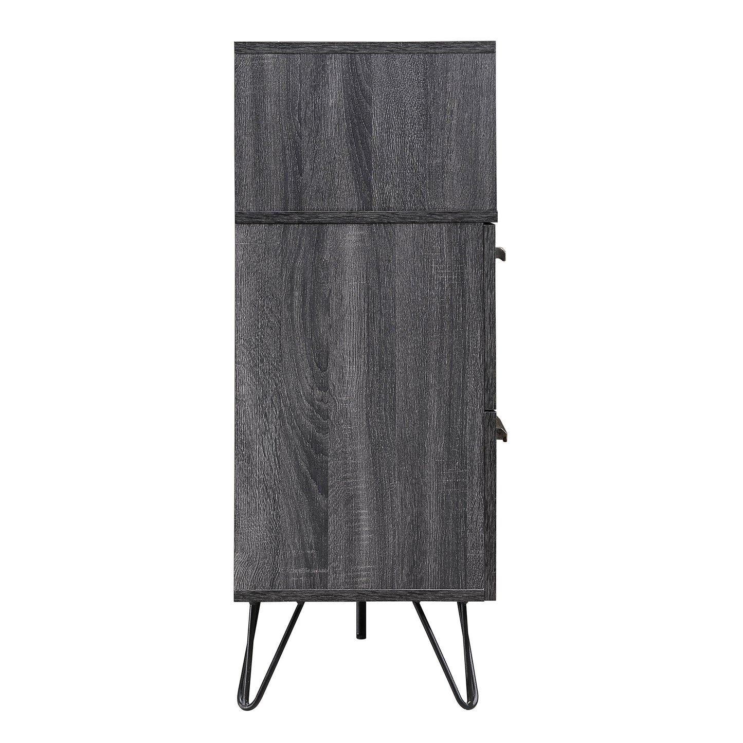 Annabelle Mid Century Modern Wine Rack Bar Cabinet