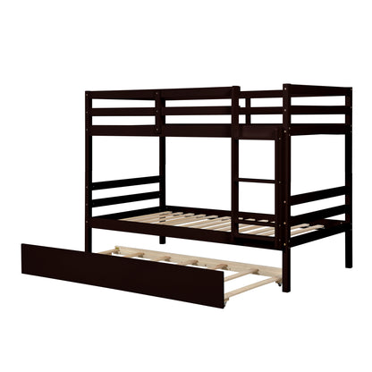 TWIN BUNKBED WITH TWIN TRUNDLE