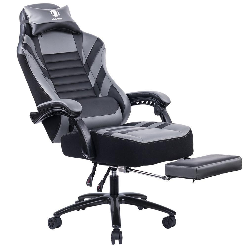 Vanbow.Seat Height Adjustable Swivel Racing Office Computer Ergonomic Video Game Chair