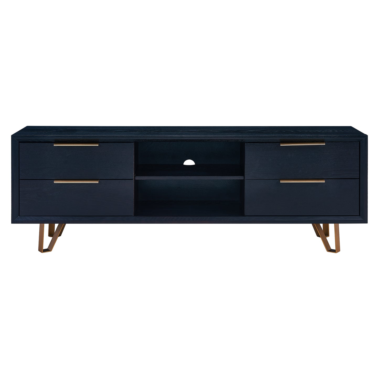 Malone Black Entertainment Console