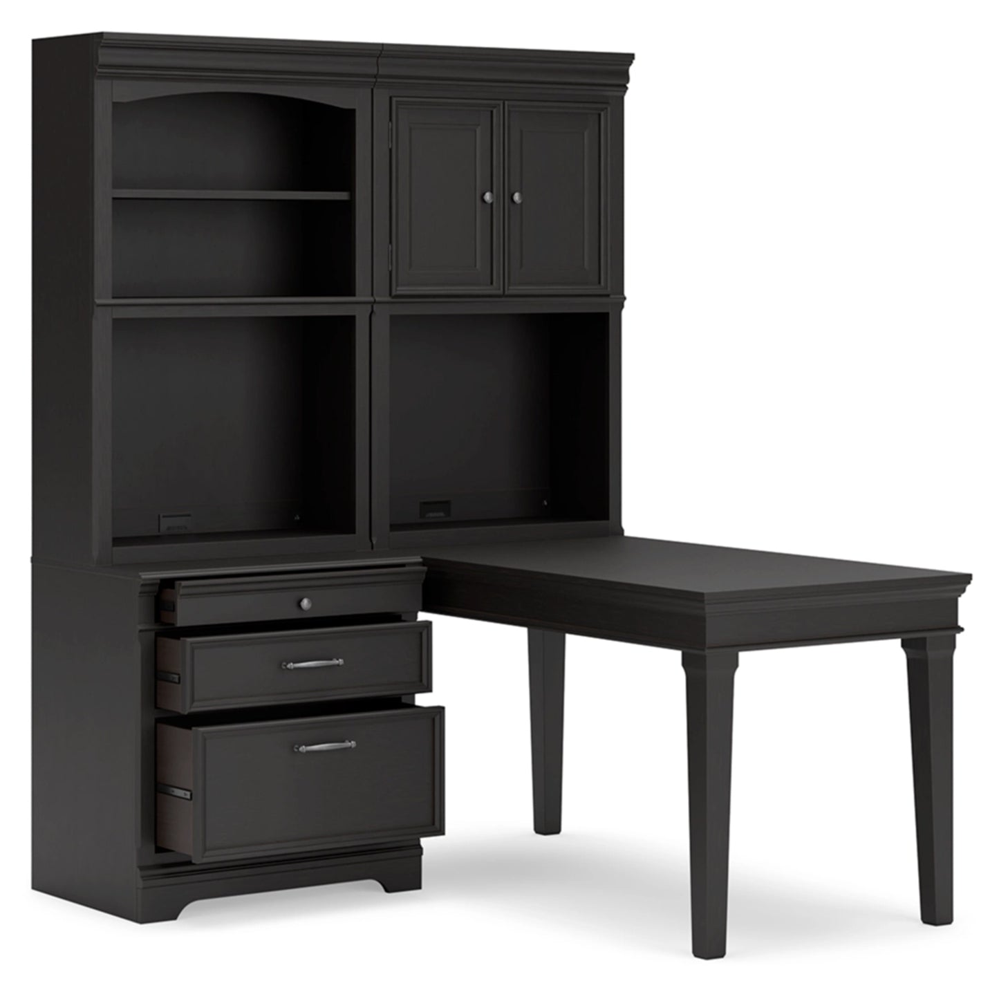 Ashley Beckincreek Traditional Home Office Bookcase Desk H778H5