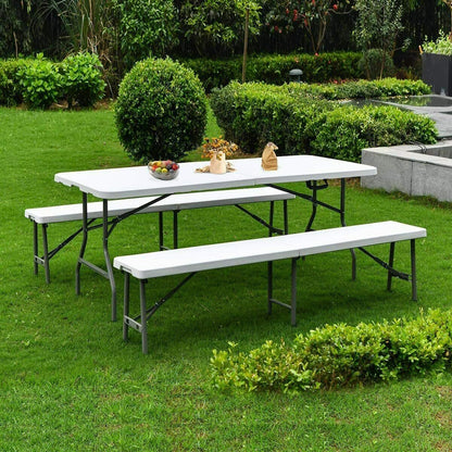 6 FT Plastic Folding Table