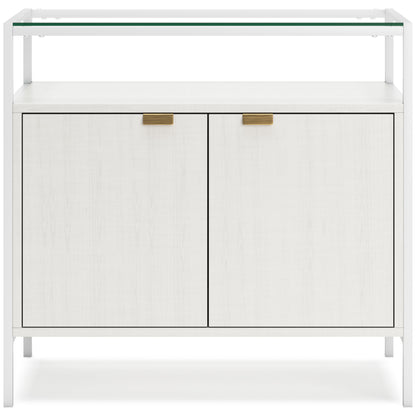 Ashley Deznee White Contemporary Small Bookcase H162-16