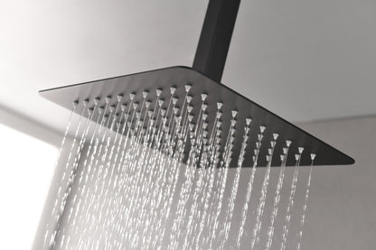 Rain Shower Head  High Pressure Rainfall Showerhead Water Saving