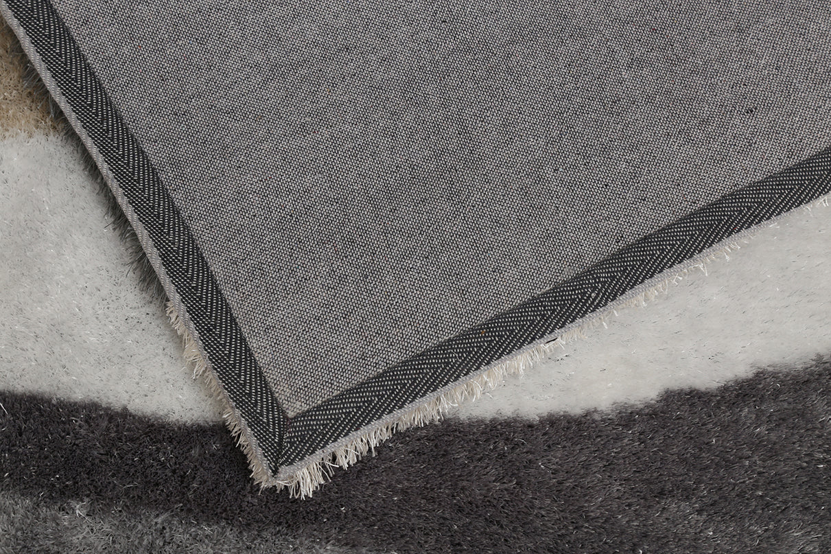 "Aria Collection" Soft Pile Hand Tufted Shag Area Rug