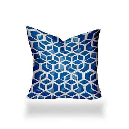 CUBE Indoor/Outdoor Soft Royal Pillow, Envelope Cover Only, 17x17