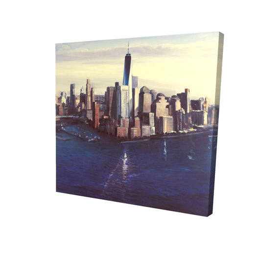 City of new-york vintage - 32x32 Print on canvas