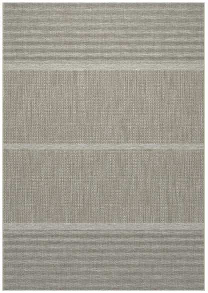 Sands Sand, Neutral Indoor / Outdoor Polypropylene Area Rug 8x10