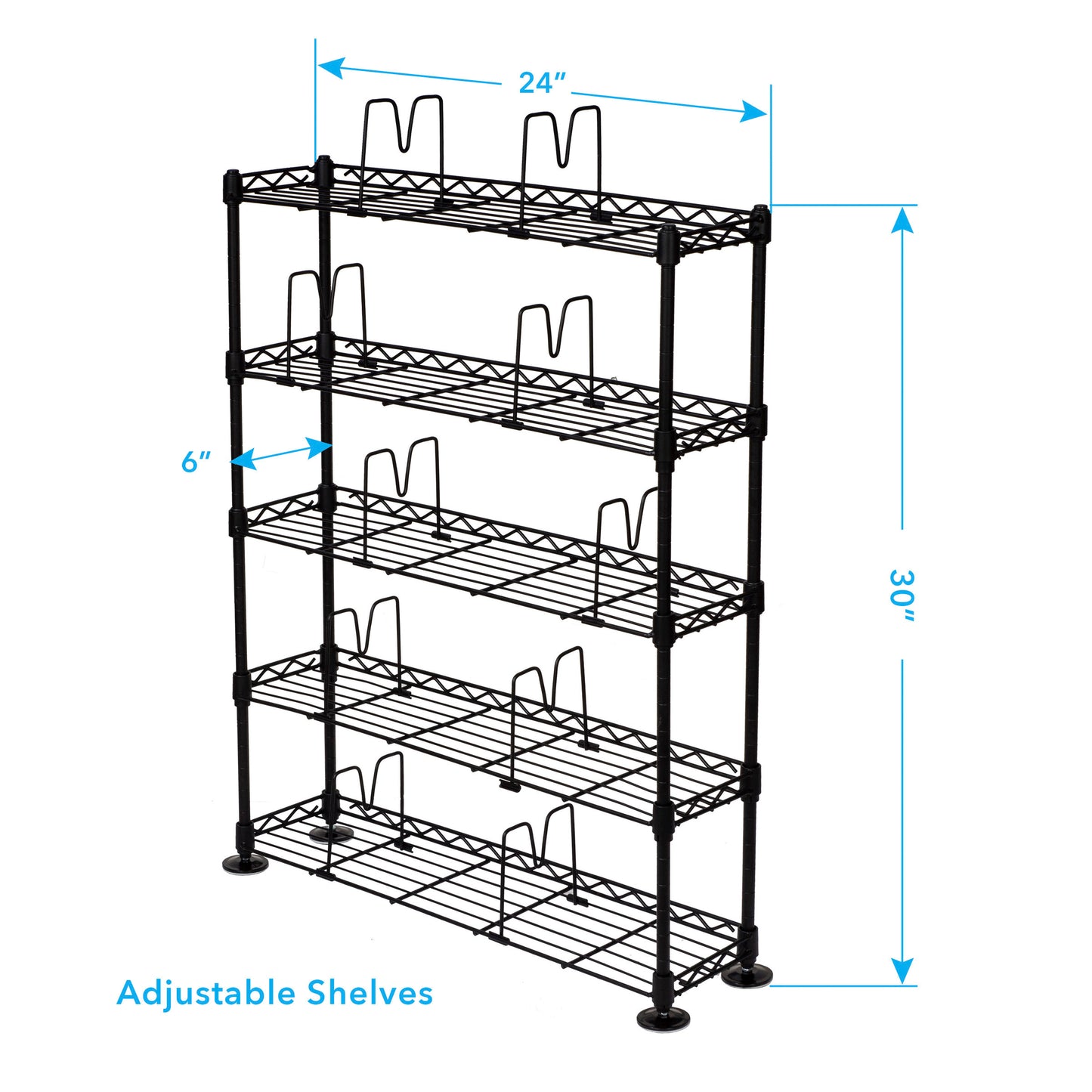 Atlantic Maxsteel Multimedia Rack 25.13x7.25x30.25"H                Lbs 10.70