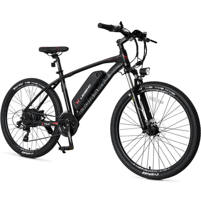 Electric Assist City Bike, Adult 26'' Ebike Hybrid Mountain Bicycles Electric Cruiser Bike with 350W Motor Removable 36V 10.4Ah Lithium Battery Aluminium Frame Commute Bike with Shimano 21 Speed Gears