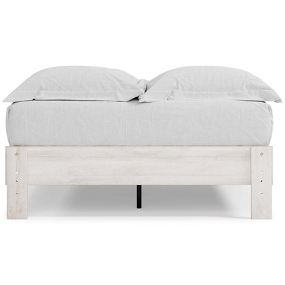 Ashley Paxberry White+Black Casual Full Platform Bed EB1811-112