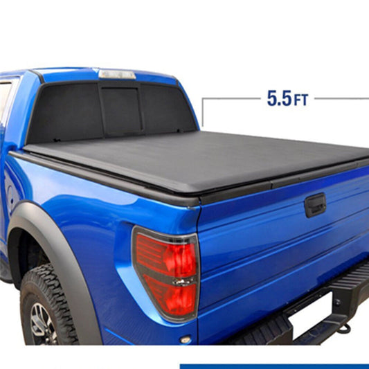 Roll Up Soft Tonneau Cover for 2004-2018 Ford F-150 5.5' Short Bed