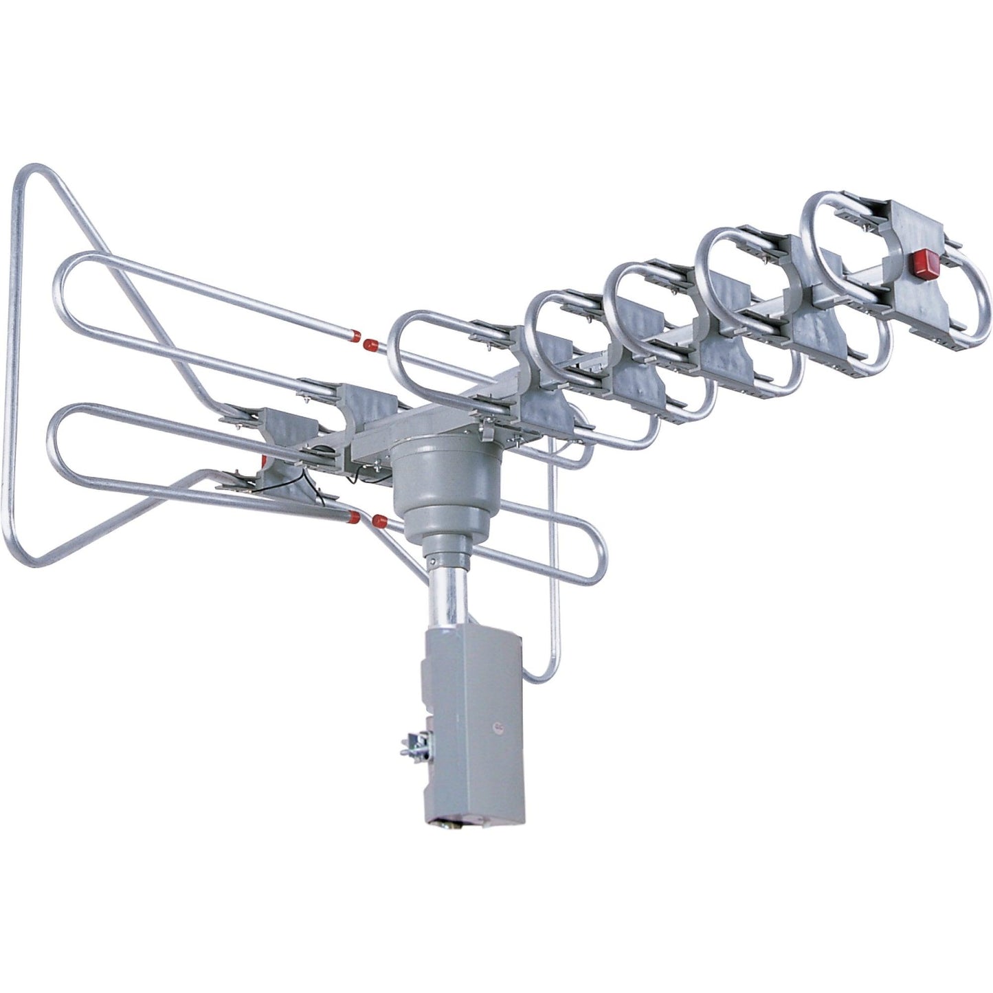 Supersonic 360-Degree HDTV Digital Amplified Motorized Antenna with Remote Control, Supports 2 TV Sets (SC-603) by VYSN