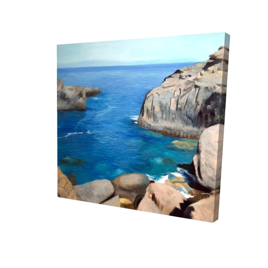 California coast - 16x16 Print on canvas