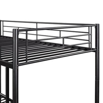 Twin Over Twin Metal Bunk Bed (Black) ( old sku: MF189201BAA )