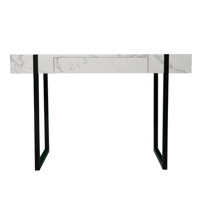 Rangley Modern Faux Marble Desk