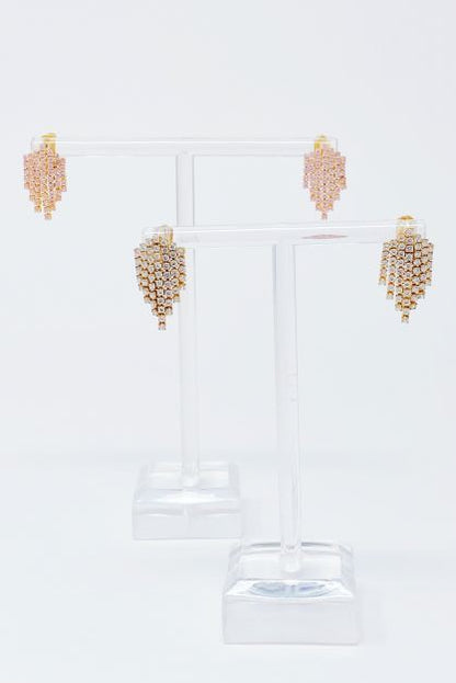 Sparkly Mini Waterfall Earrings