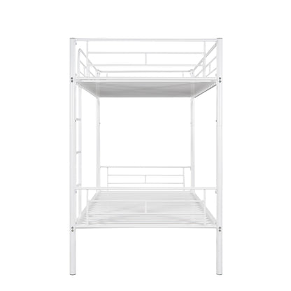 Twin Over Twin Metal Bunk Bed (White)( old sku: MF189201KAA )