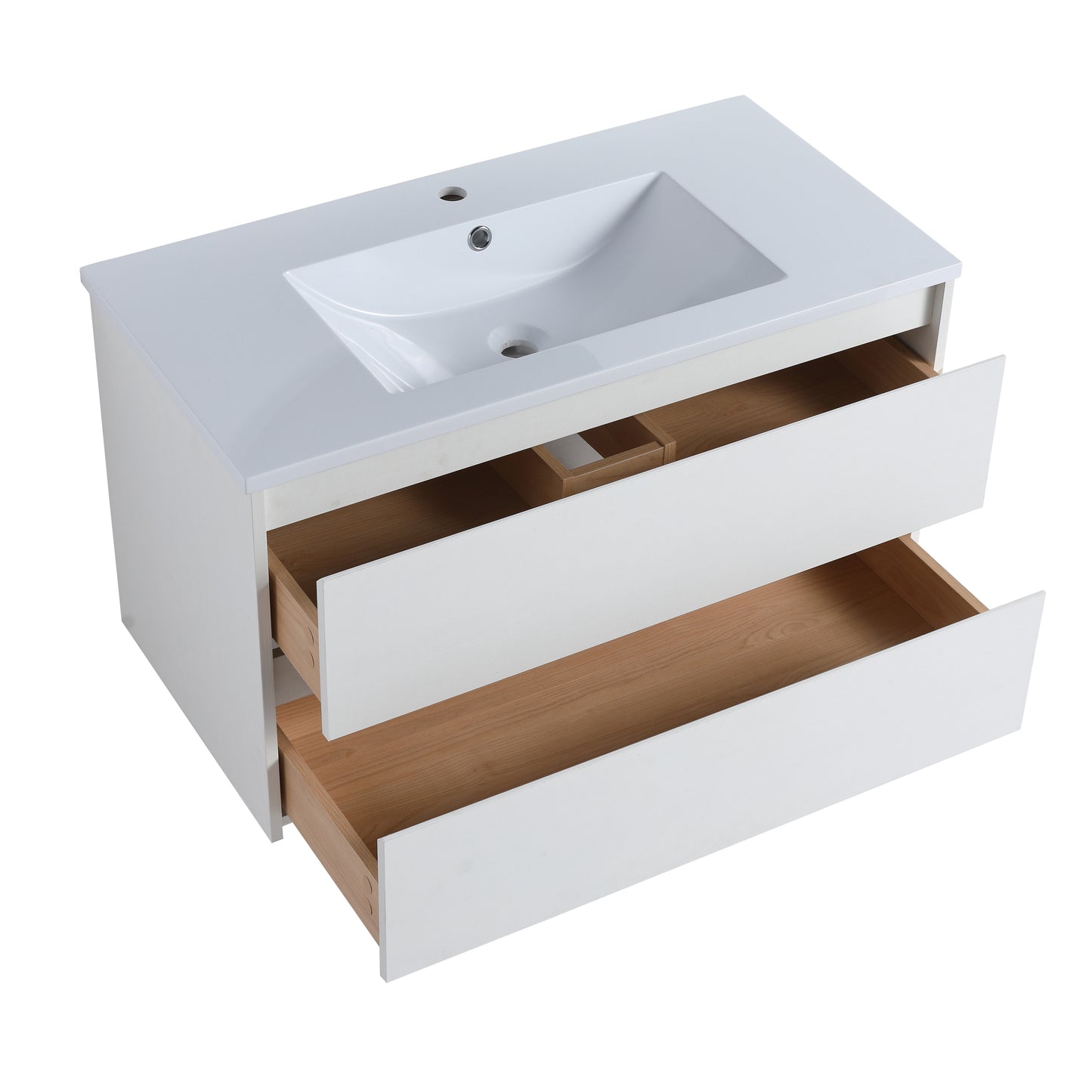 Bathroom Vanity with 2/3 Soft Close drawers, 36x18