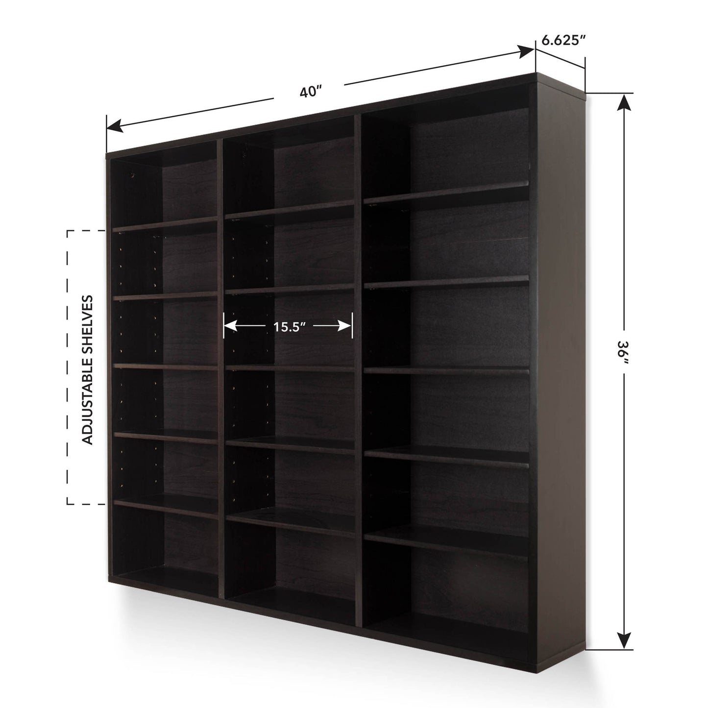 OSKAR 540 WALL MOUNT MEDIA STORAGE CABINET