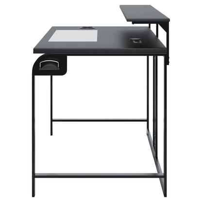 Ashley Lynxtyn 48" Black Contemporary Home Office Desk H400-110