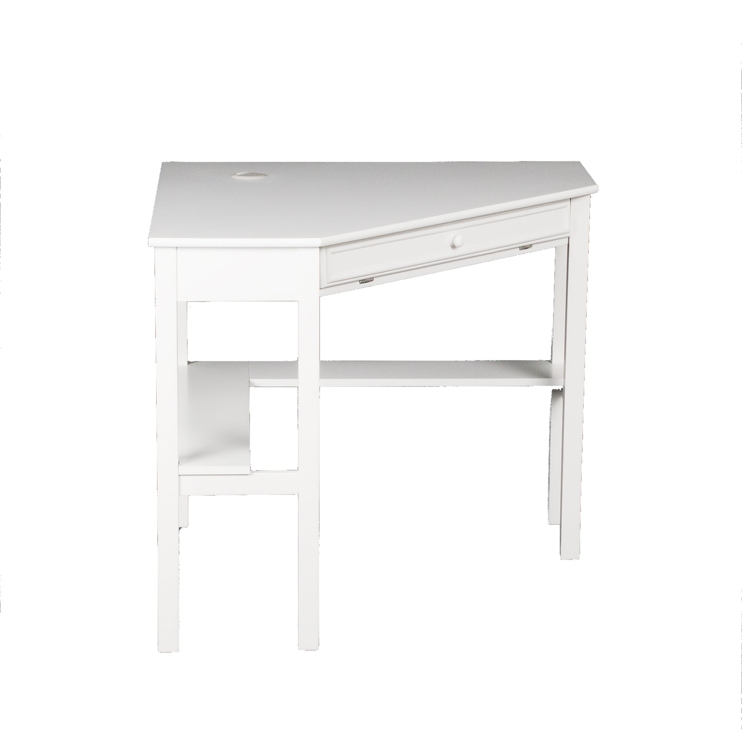 Wardboro Corner Computer Desk - White