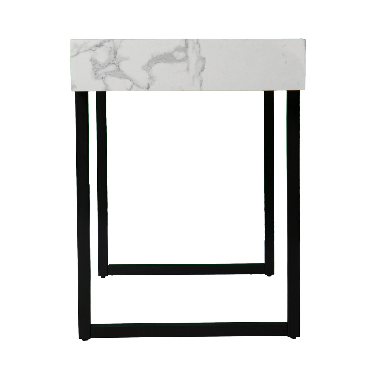 Rangley Modern Faux Marble Desk