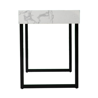 Rangley Modern Faux Marble Desk