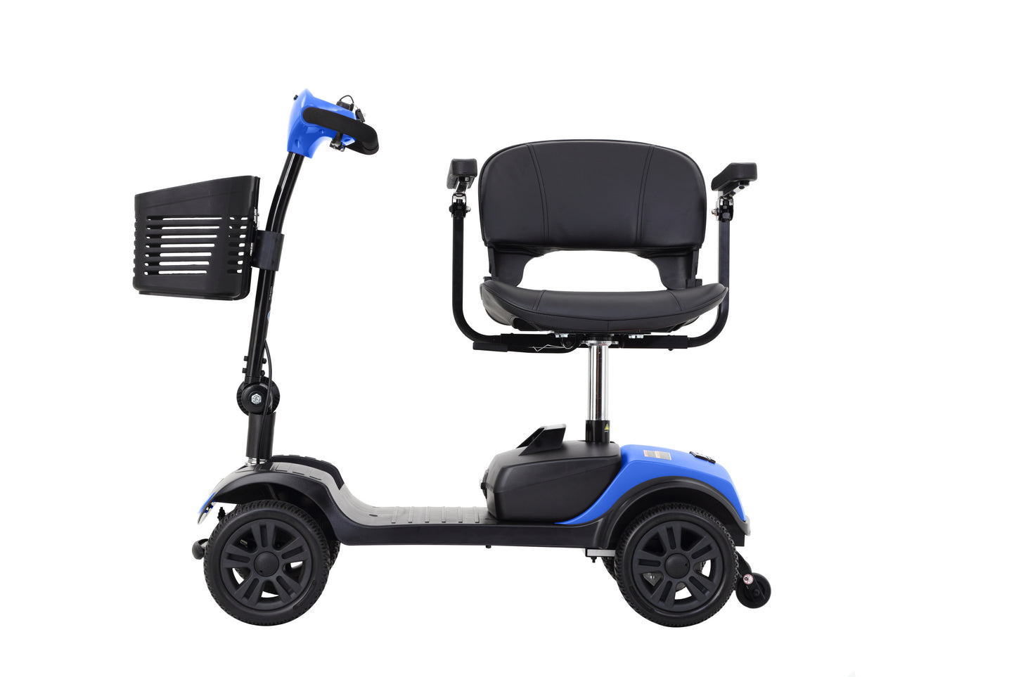 [NO LED LIGHT]  Compact Mobility Scooter-Frosted Blue