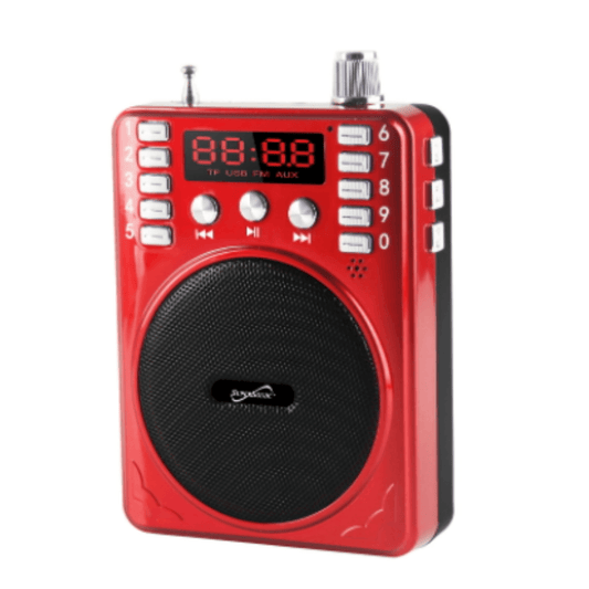 Bluetooth Portable PA System - Red by VYSN